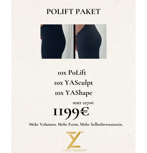Bodyforming-Paket 2 – Polift Paket (10x Polift, YASculpt, YAShape)